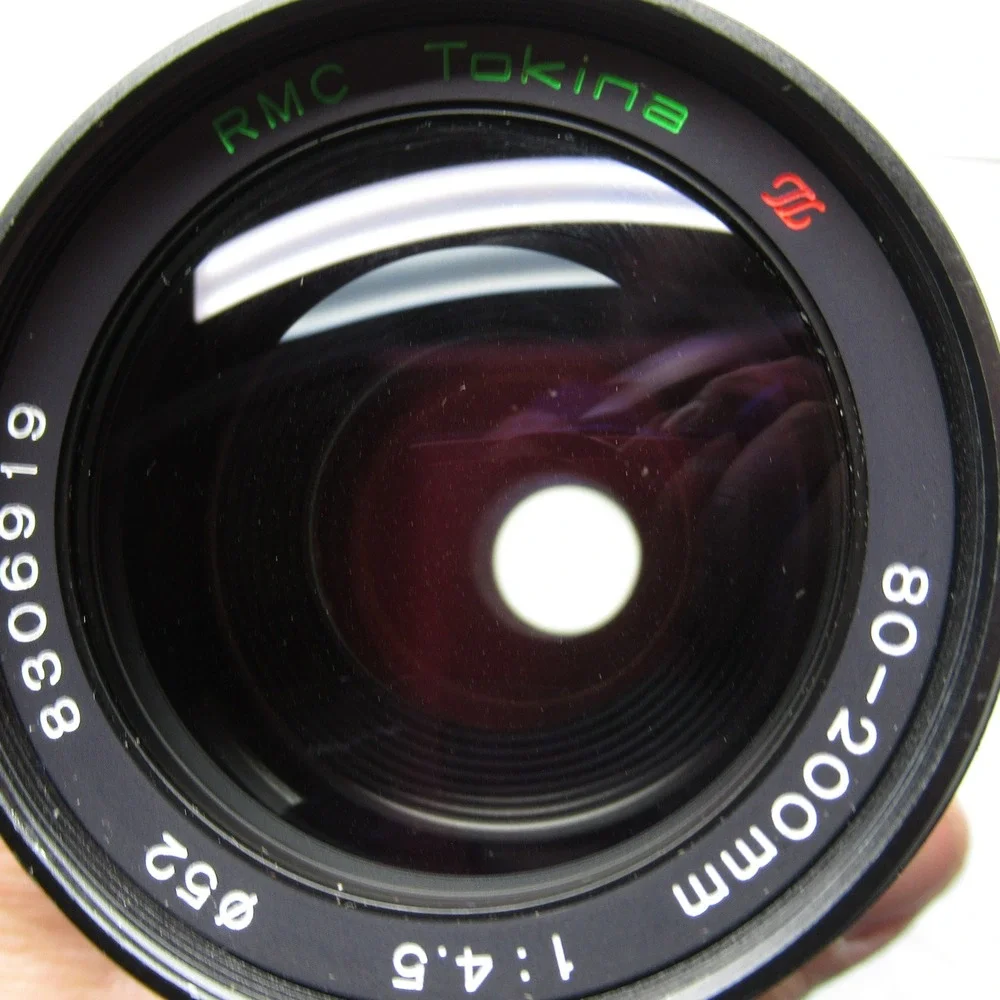 RMC Tokina 80-200mm f/4.5 Zoom Lens Manual Focus Untested‎ As IS 8306919 1980s